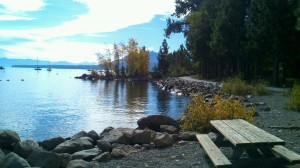 A Fall day on the West Shore of Lake Tahoe, California