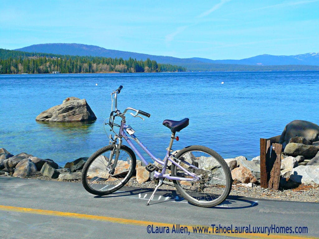 Bike Riding West Lake Tahoe, California