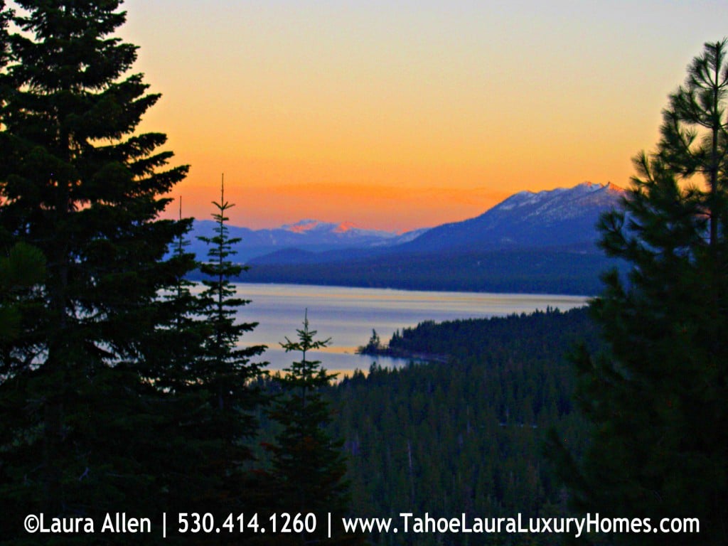 Tahoe Buyers’ Real Estate Agent Lake Tahoe West Shore looking South Alpen Glow