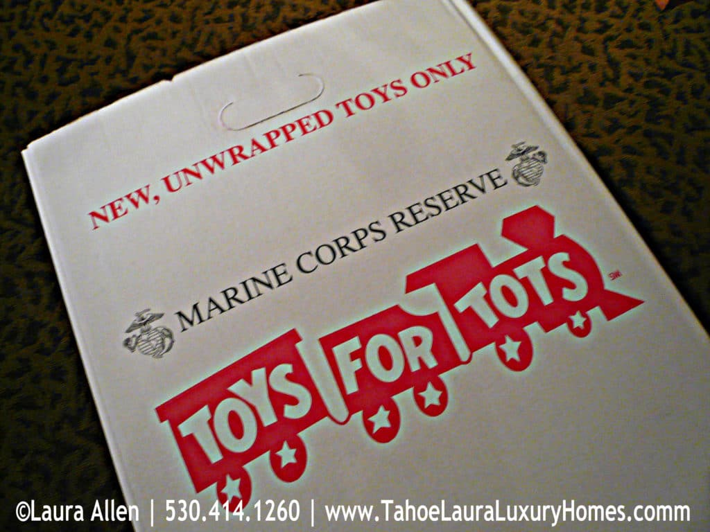 Toys for Tots, Sunnyside Resort – Tahoe City, California