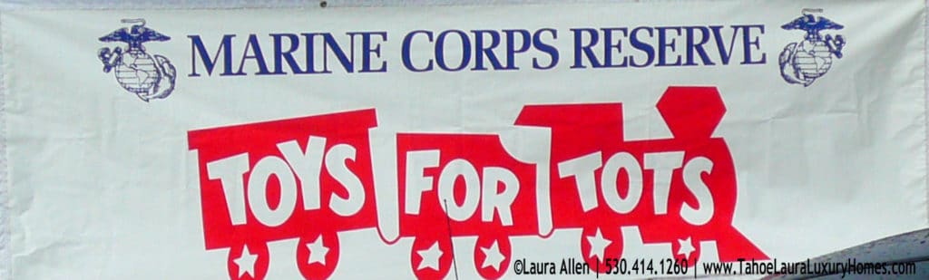 Toys for Tots, River Ranch Lodge - Alpine Meadows, California 
