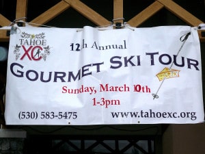 Gourmet Ski Tour Fundraiser, Tahoe City, CA, Sunday, March 10, 2013