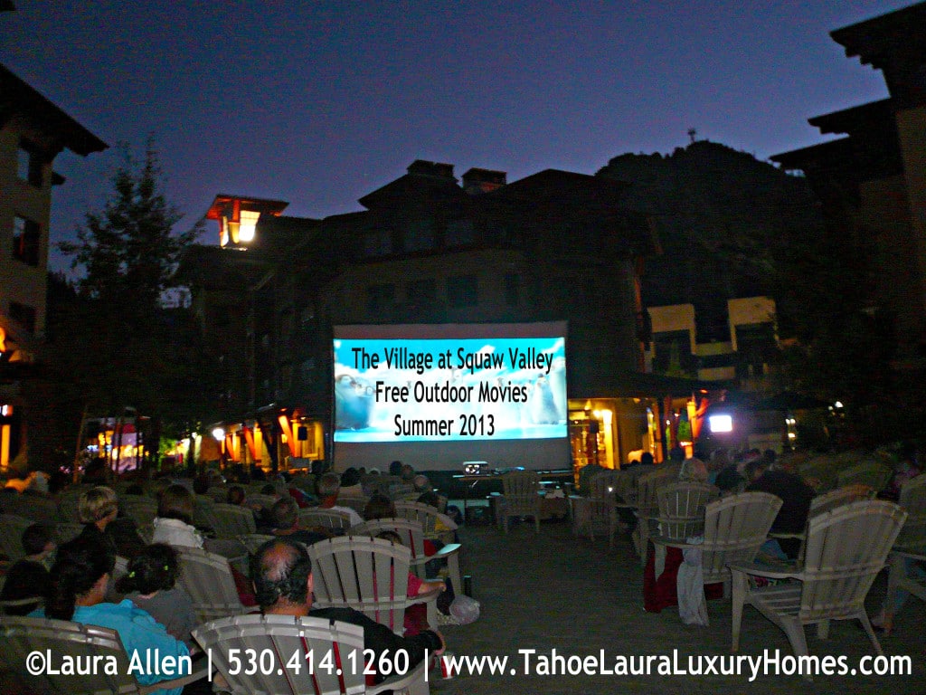 Squaw Valley Free Outdoor Summer Movies - 2013 