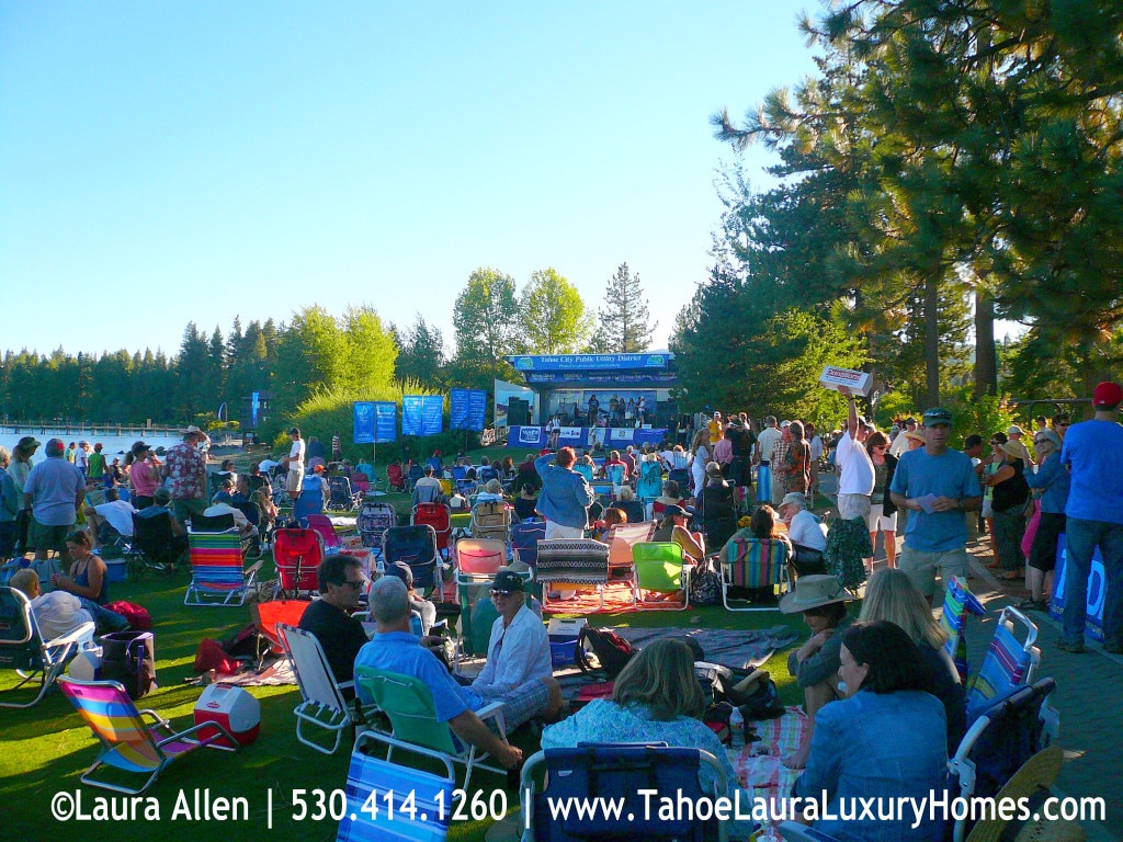 Tahoe City Free Summer Outdoor Concerts at Commons Beach – 2013 