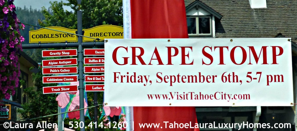 Tahoe City Grape Stomp, Tahoe City, CA September 6, 2013 