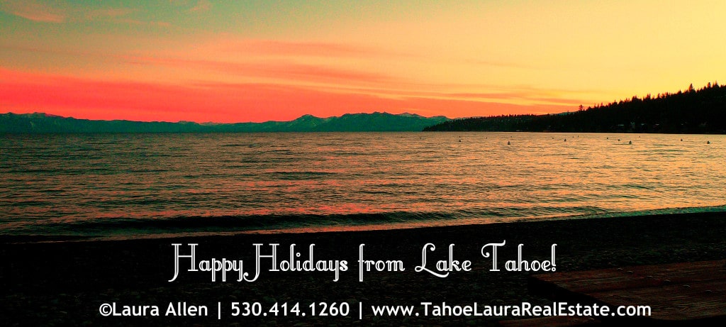 Happy Thanksgiving from Lake Tahoe, California!
