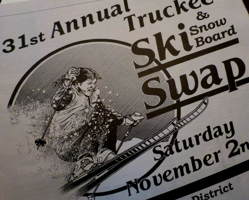 31st Annual Truckee Ski & Snowboard Swap, Sat., Nov. 2, 2013! 