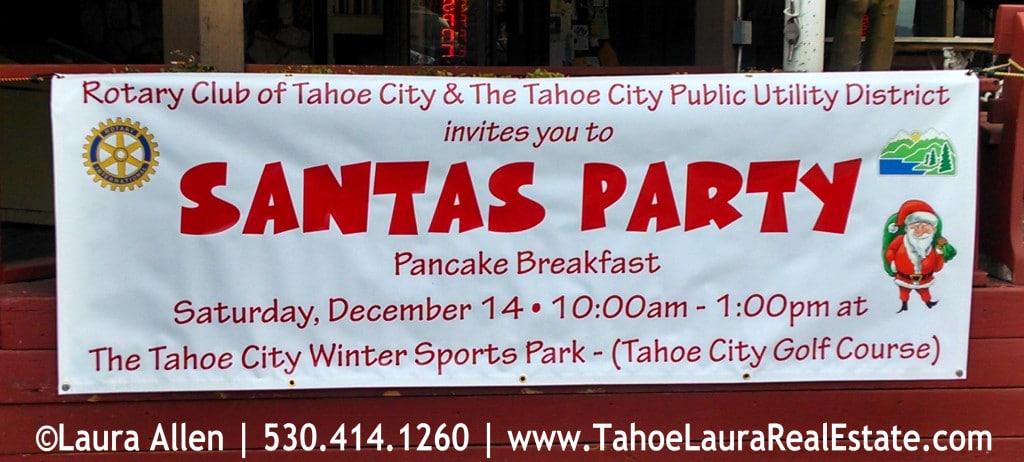 Santa’s Party, Granlibakken Ski Resort – Tahoe City, California 
