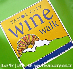 Tahoe City Wine Walk, Saturday, June 20, 2015