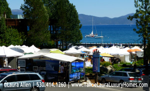 Arts and Crafts Festival Lakeside in Tahoe City, CA