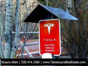 Where to Charge your Telsa Car, or EV in Tahoe City, CA
