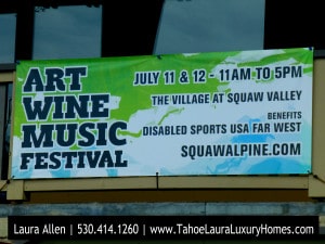 Art, Wine and Music Festival - Squaw Valley, July 11-12, 2015