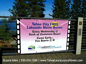 Tahoe City Summer Movies on the Beach – 2015 Schedule