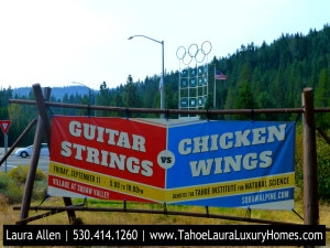 Guitar Strings vs Chicken Wings - Squaw Valley, Friday, Sept 11, 2015