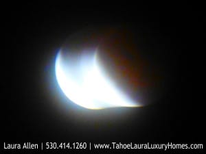 Supermoon Eclipse – North Lake Tahoe, CA Sept. 27, 2015