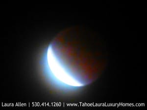 Supermoon Eclipse – North Lake Tahoe, CA Sept. 27, 2015