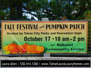 Tahoe City Fall Festival and Pumpkin Patch, Sat., Oct 17, 2015