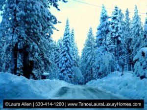 North Lake Tahoe received over 7 feet of new snow January 5 2017