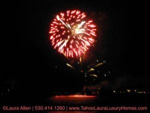 Happy 4th of July Tahoe City Fireworks 2017