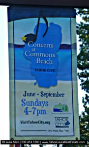 Tahoe City Concerts Commons Beach - 2018 