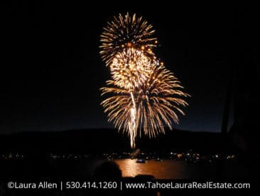 Tahoe City Fireworks 4th of July 2018