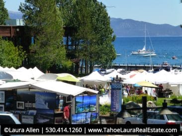 Tahoe City Art by the Lake - August 2018