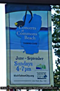 Tahoe City Concerts at Commons Beach - 2019