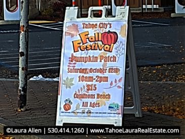 Tahoe City Fall Festival and Pumpkin Patch - 2019