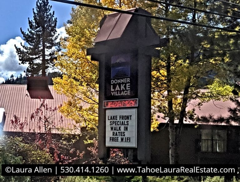 Donner Lake Village Property Sign 768x584 