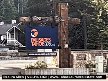 Alpine Meadows Ski Resort Hwy Sign