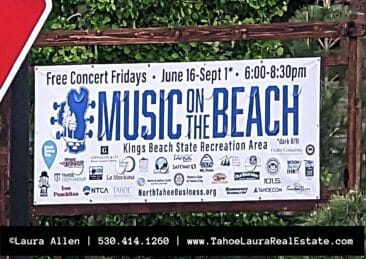 Lake Tahoe Free Music Concerts in Kings Beach 2023